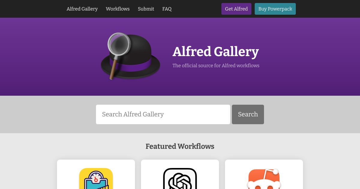 Alfred Gallery cover image